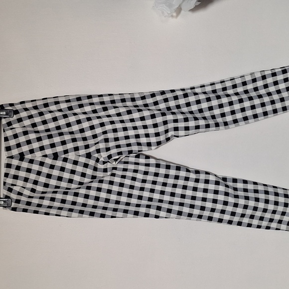 rag & bone Black and White Checkered Ankle Pants - Picture 5 of 9